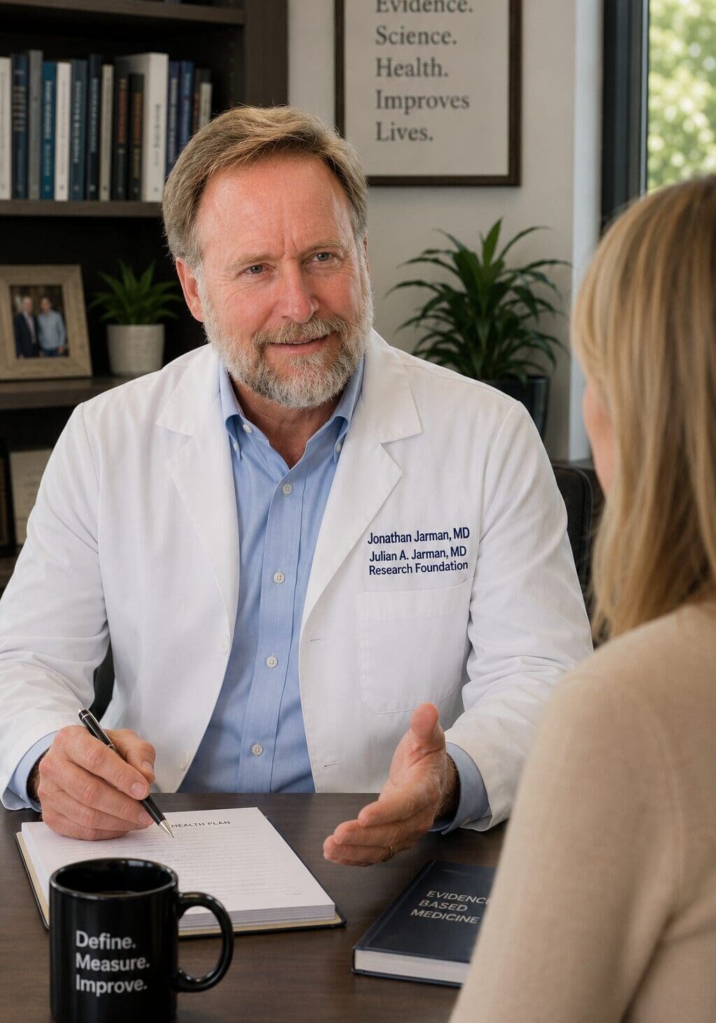 Jon image w female patient verticle